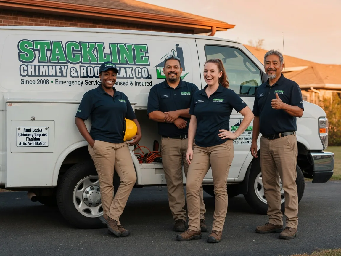 Chimney flashing repair company in Mastic, NY